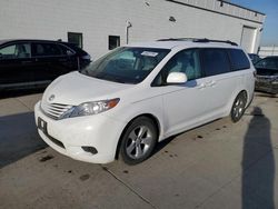 Toyota salvage cars for sale: 2015 Toyota Sienna LE