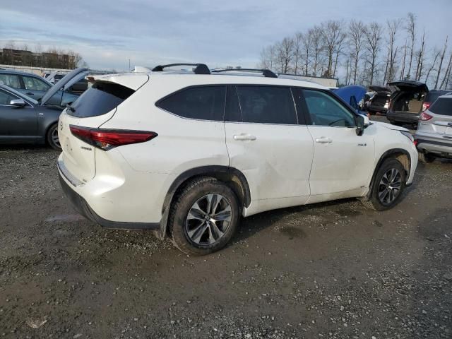 2020 Toyota Highlander Hybrid XLE