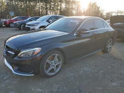 Mercedes-Benz salvage cars for sale: 2015 Mercedes-Benz C 300 4matic