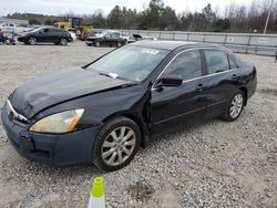 Honda Accord ex salvage cars for sale: 2007 Honda Accord EX