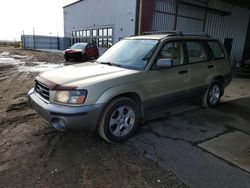 Subaru Forester salvage cars for sale: 2004 Subaru Forester 2.5XS