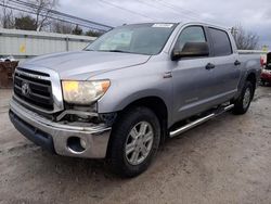 Toyota Tundra salvage cars for sale: 2010 Toyota Tundra Crewmax SR5