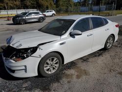 KIA Optima salvage cars for sale: 2016 KIA Optima LX