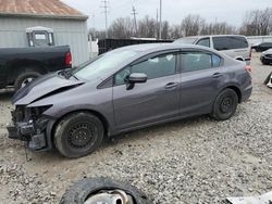 Honda Civic lx salvage cars for sale: 2015 Honda Civic LX