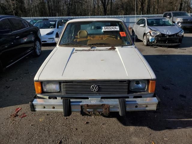 1982 Volkswagen Rabbit L Custom