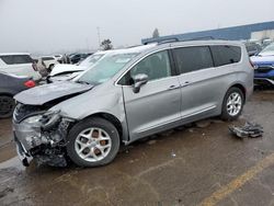 Salvage cars for sale from Copart Woodhaven, MI: 2017 Chrysler Pacifica Touring l