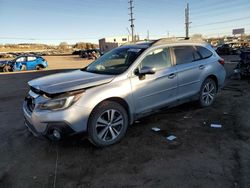 Salvage cars for sale from Copart Colorado Springs, CO: 2018 Subaru Outback 2.5I Limited