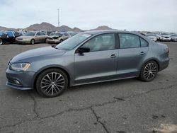 Volkswagen salvage cars for sale: 2016 Volkswagen Jetta Sport