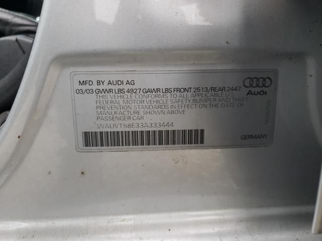 2003 Audi A4 3.0 Avant Quattro