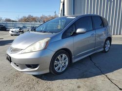 Salvage cars for sale from Copart Antelope, CA: 2010 Honda FIT Sport