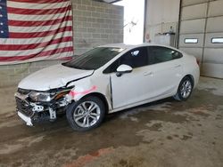 Salvage cars for sale from Copart Columbia, MO: 2019 Chevrolet Cruze LT