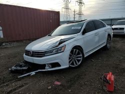 Volkswagen salvage cars for sale: 2017 Volkswagen Passat SEL Premium