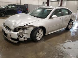 Vehiculos salvage en venta de Copart Avon, MN: 2010 Chevrolet Impala LS