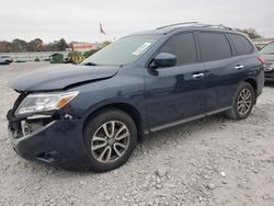 Nissan salvage cars for sale: 2015 Nissan Pathfinder S