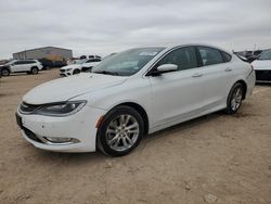 Chrysler 200 salvage cars for sale: 2015 Chrysler 200 C