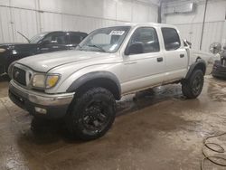 Vehiculos salvage en venta de Copart Franklin, WI: 2002 Toyota Tacoma Double Cab