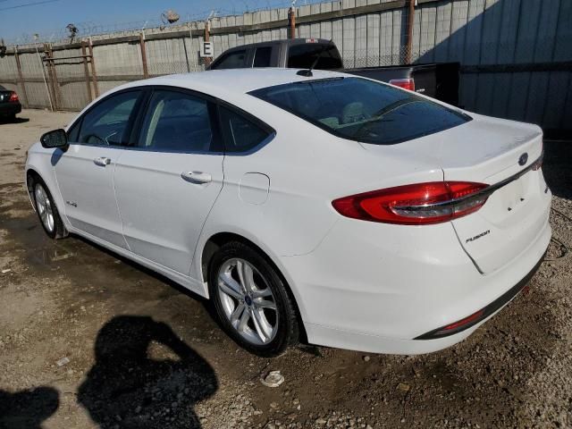 2018 Ford Fusion S Hybrid