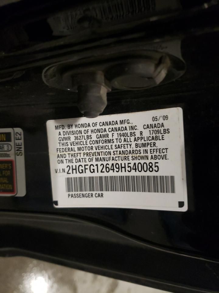 2009 Honda Civic lx