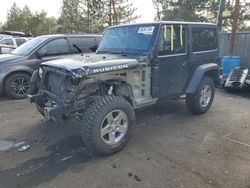 Jeep Wrangler salvage cars for sale: 2012 Jeep Wrangler Rubicon