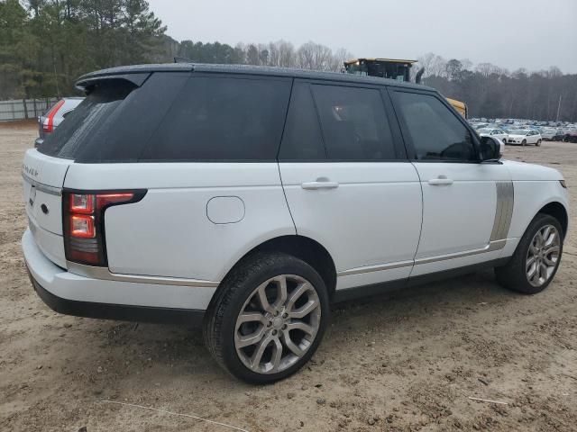 2017 Land Rover Range Rover Supercharged