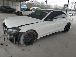 Salvage cars for sale from Copart Cartersville, GA: 2019 Mercedes-Benz C 63 AMG-S