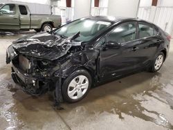 KIA Forte salvage cars for sale: 2017 KIA Forte LX