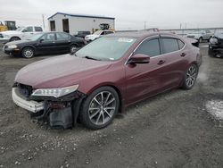 Acura salvage cars for sale: 2015 Acura TLX Tech