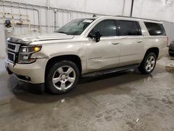 Salvage cars for sale from Copart Avon, MN: 2015 Chevrolet Suburban K1500 LT