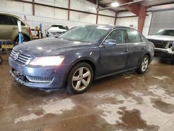 Volkswagen Passat Vehiculos salvage en venta: 2013 Volkswagen Passat SE