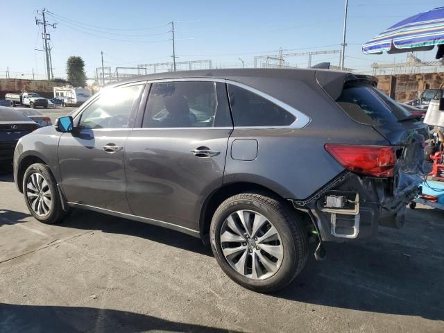 2016 Acura MDX Technology