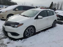 Scion Vehiculos salvage en venta: 2016 Scion IM