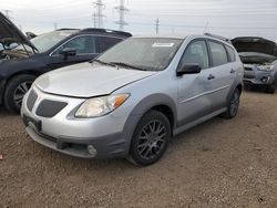 Pontiac Vibe salvage cars for sale: 2007 Pontiac Vibe