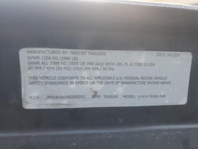 2024 Mastercraft Trailer