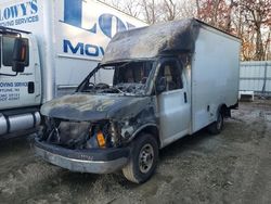 Salvage trucks for sale at Glassboro, NJ auction: 2018 GMC Savana Cutaway G3500
