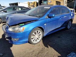 Mitsubishi Vehiculos salvage en venta: 2010 Mitsubishi Lancer GTS