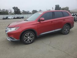 Mitsubishi salvage cars for sale: 2018 Mitsubishi Outlander SE