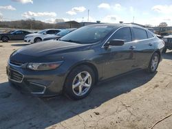 Chevrolet salvage cars for sale: 2017 Chevrolet Malibu LS