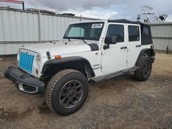 Jeep salvage cars for sale: 2012 Jeep Wrangler Unlimited Sport