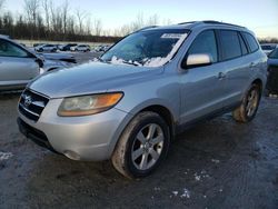 Hyundai Santa fe salvage cars for sale: 2007 Hyundai Santa FE SE