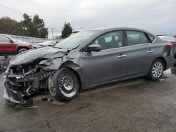 Nissan salvage cars for sale: 2019 Nissan Sentra S