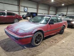 Honda Prelude salvage cars for sale: 1990 Honda Prelude 2.0SI