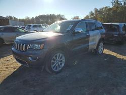 Jeep Grand Cherokee salvage cars for sale: 2017 Jeep Grand Cherokee Limited