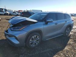 Toyota Highlander salvage cars for sale: 2021 Toyota Highlander XLE