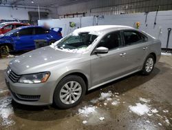 Volkswagen salvage cars for sale: 2013 Volkswagen Passat S