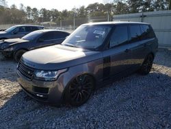 Land Rover Vehiculos salvage en venta: 2016 Land Rover Range Rover Supercharged