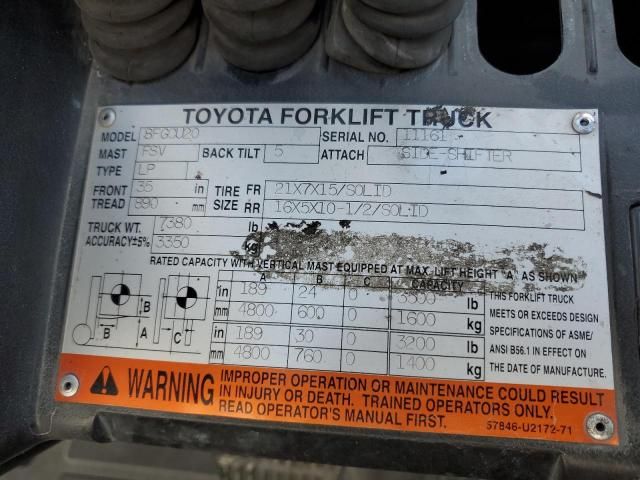 2008 Toyota Fork Lift