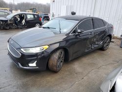 Ford Fusion Titanium salvage cars for sale: 2019 Ford Fusion Titanium