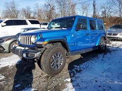 Jeep Wrangler salvage cars for sale: 2024 Jeep Wrangler Sahara