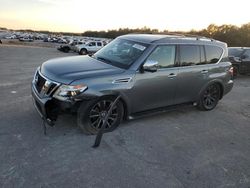 Nissan Armada salvage cars for sale: 2017 Nissan Armada Platinum