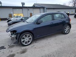 Volkswagen Golf salvage cars for sale: 2015 Volkswagen Golf TDI